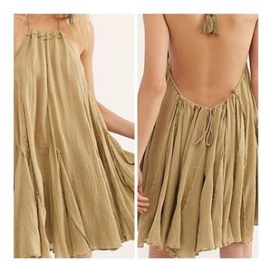 Free People Olive Mini Dress